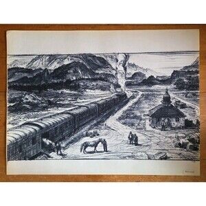 Mentor Huebner Francis Ford Coppola's Dracula's Train Station Conceptual Art